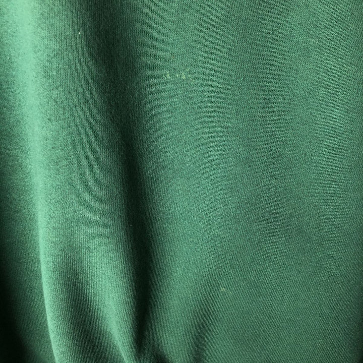 2000'S Hanes Advertising Sweatshirt, Men's Size L cotton green type Vintage Second Hand