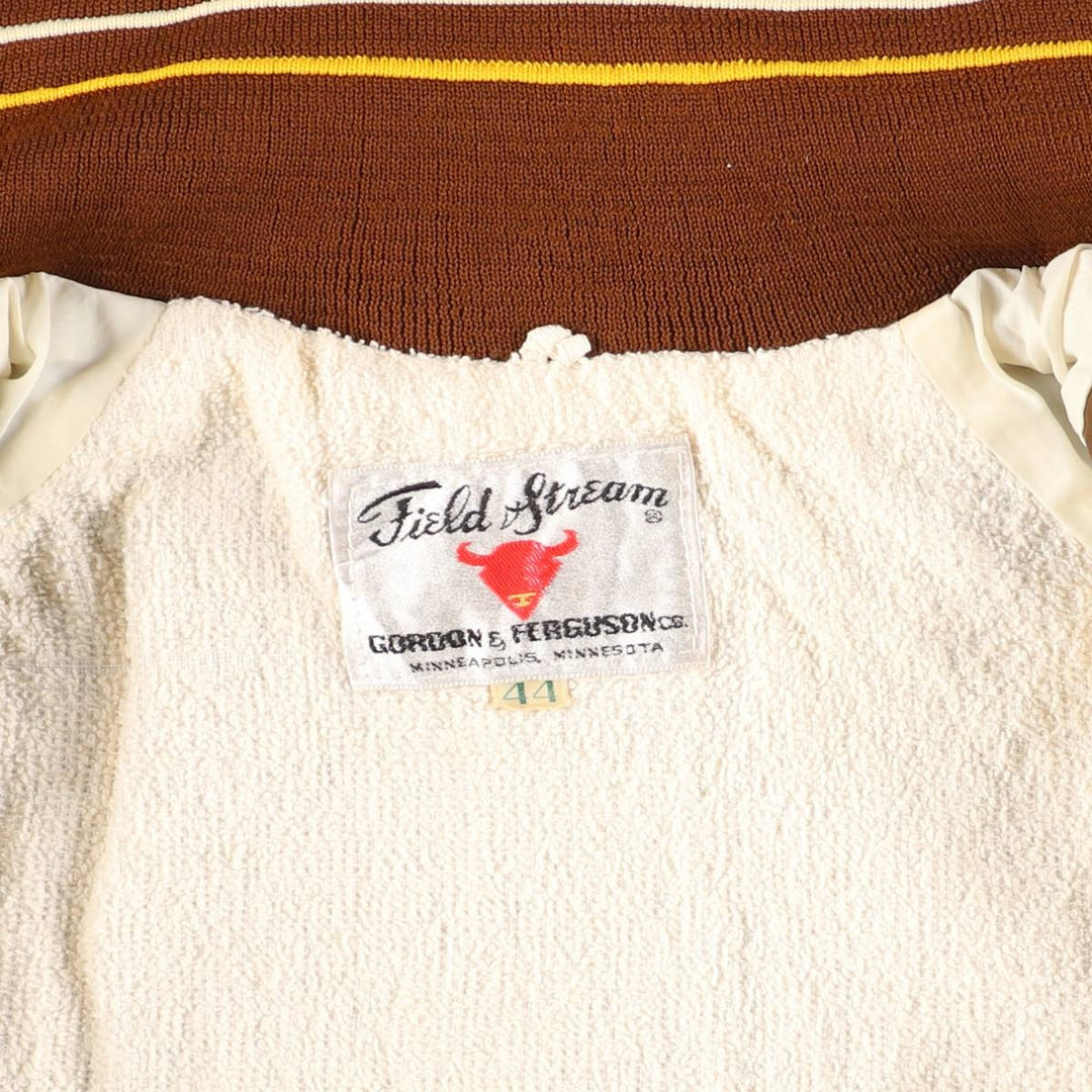 Vintage 1960s-1970'S Gordon and Ferguson Co. Field Stream nylon jacket, men's size L unclear brown type Vintage Second Hand