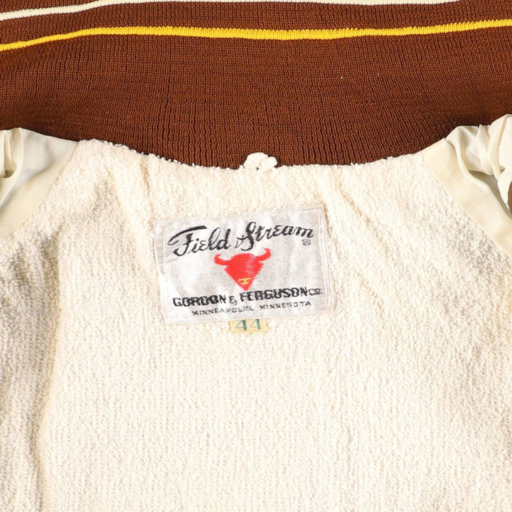 Vintage 1960s-1970'S Gordon and Ferguson Co. Field Stream nylon jacket, men's size L unclear brown type Vintage Second Hand