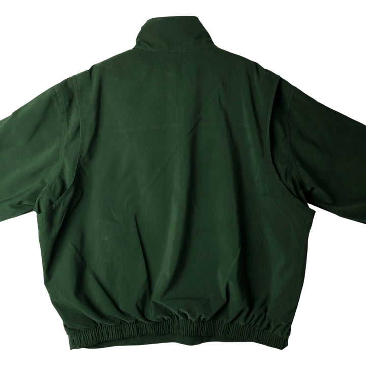 90s-00'S Ralph Lauren POLO GOLF windbreaker, men's size XL polyester Green type dark green Vintage Second Hand