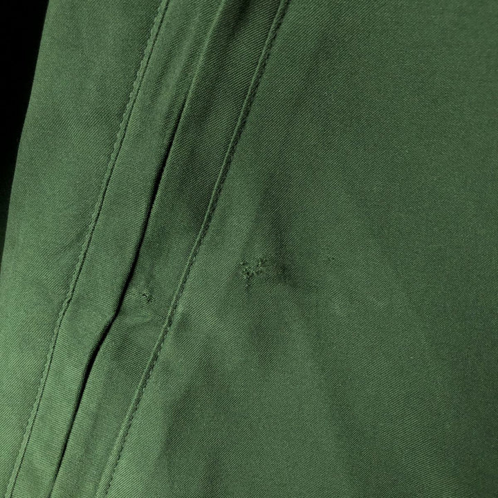 90s-00'S Ralph Lauren POLO GOLF windbreaker, men's size XL polyester Green type dark green Vintage Second Hand