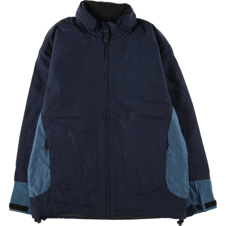 90'S GAP Vintage Padded Puffer Jacket, Men's Size Small Polyurethane Coated Nylon navy blue type Vintage Second Hand