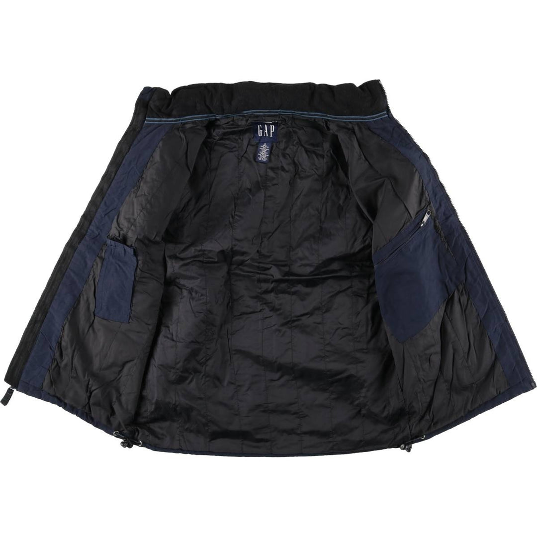 90'S GAP Vintage Padded Puffer Jacket, Men's Size Small Polyurethane Coated Nylon navy blue type Vintage Second Hand