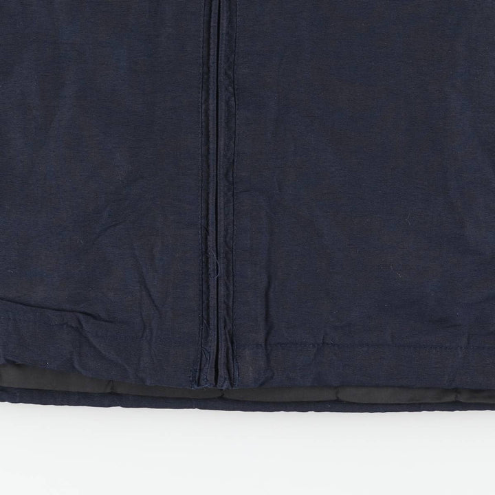 90'S GAP Vintage Padded Puffer Jacket, Men's Size Small Polyurethane Coated Nylon navy blue type Vintage Second Hand