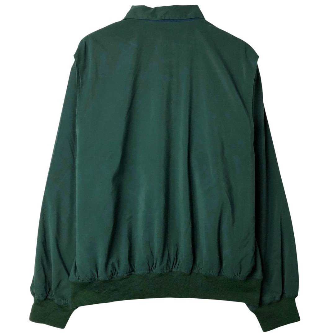 90s-00'S Ralph Lauren POLO GOLF Half-Snap Collar Warm-Up Pullover, Men's Size XL polyester green type Vintage Second Hand