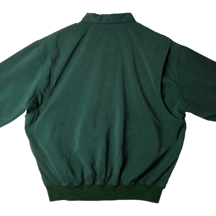 90s-00'S Ralph Lauren POLO GOLF Half-Snap Collar Warm-Up Pullover, Men's Size XL polyester green type Vintage Second Hand