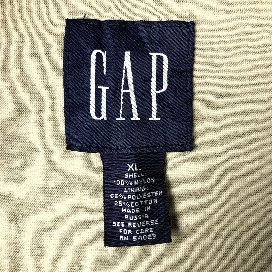 90'S GAP Old Gap Anorak Parka Men's XL Vintage Nylon navy blue type Vintage Second Hand