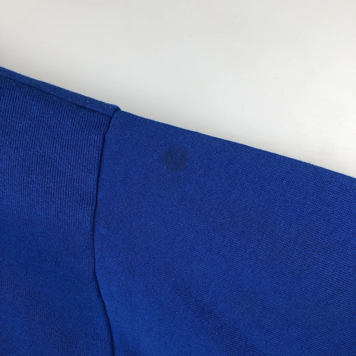 Vintage '90'S SIGNAL SPORTS printed sweatshirt, made in the USA, size L, men's cotton blue type Vintage Second Hand