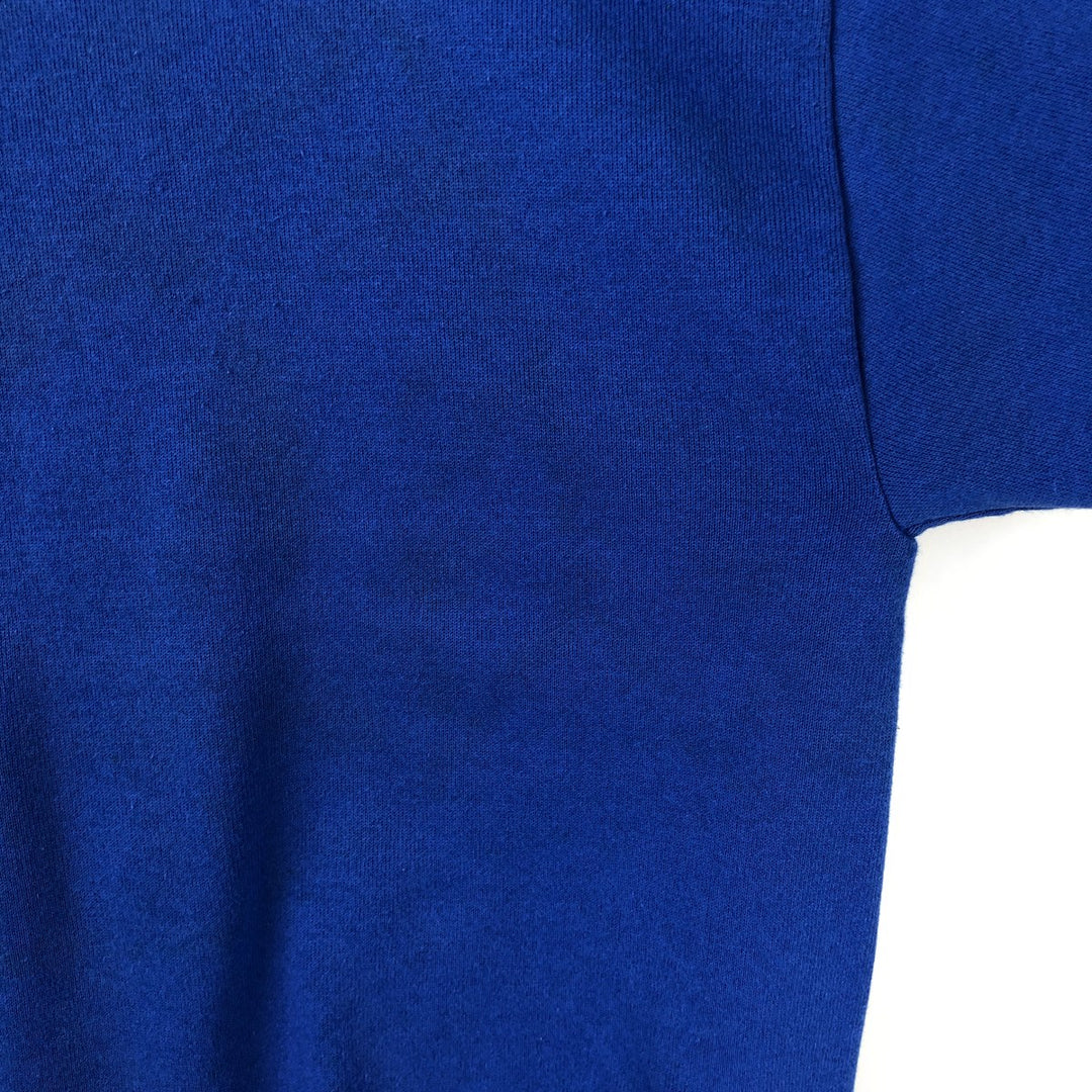 Vintage '90'S SIGNAL SPORTS printed sweatshirt, made in the USA, size L, men's cotton blue type Vintage Second Hand