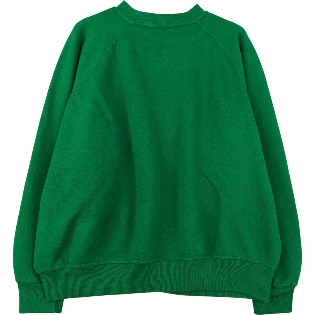 Vintage 1980'S Bassett-Walker printed sweatshirt, Made in USA, Men's XL cotton green type Vintage Second Hand