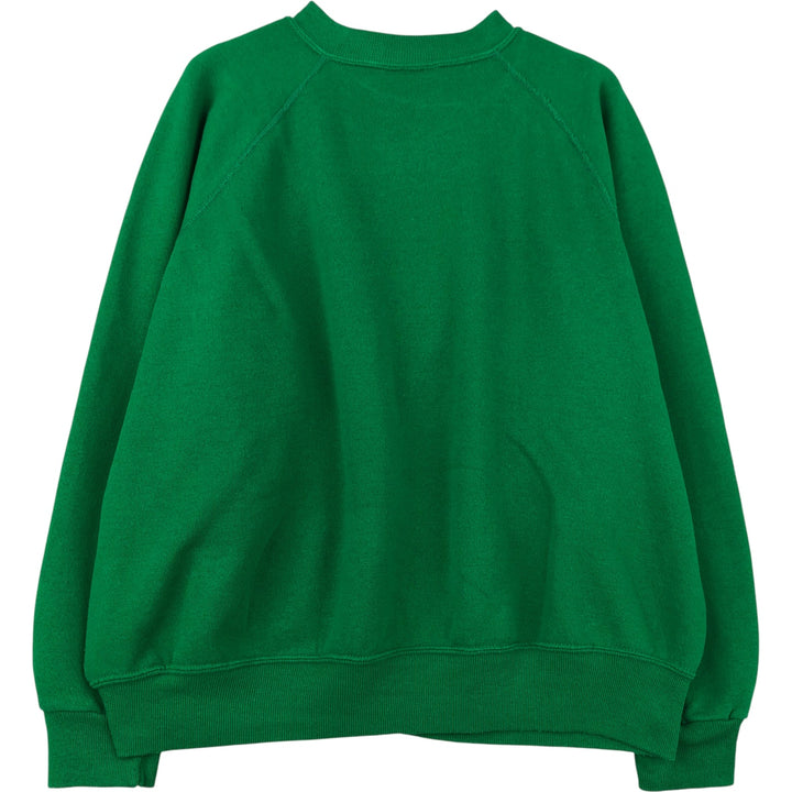 Vintage 1980'S Bassett-Walker printed sweatshirt, Made in USA, Men's XL cotton green type Vintage Second Hand
