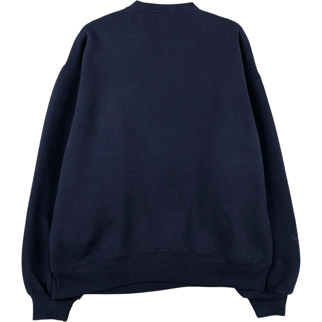 Vintage 90'S Gopher Sport printed sweatshirt, made in the USA, size L, men's cotton navy blue type Vintage Second Hand