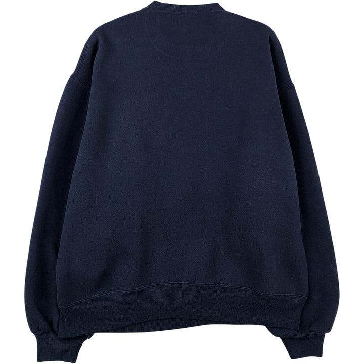 Vintage 90'S Gopher Sport printed sweatshirt, made in the USA, size L, men's cotton navy blue type Vintage Second Hand