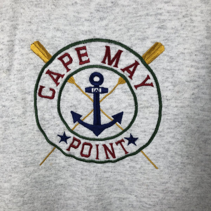Vintage 90'S Lee sweatshirt, made in the USA, size L, men's cotton gray type Vintage Second Hand