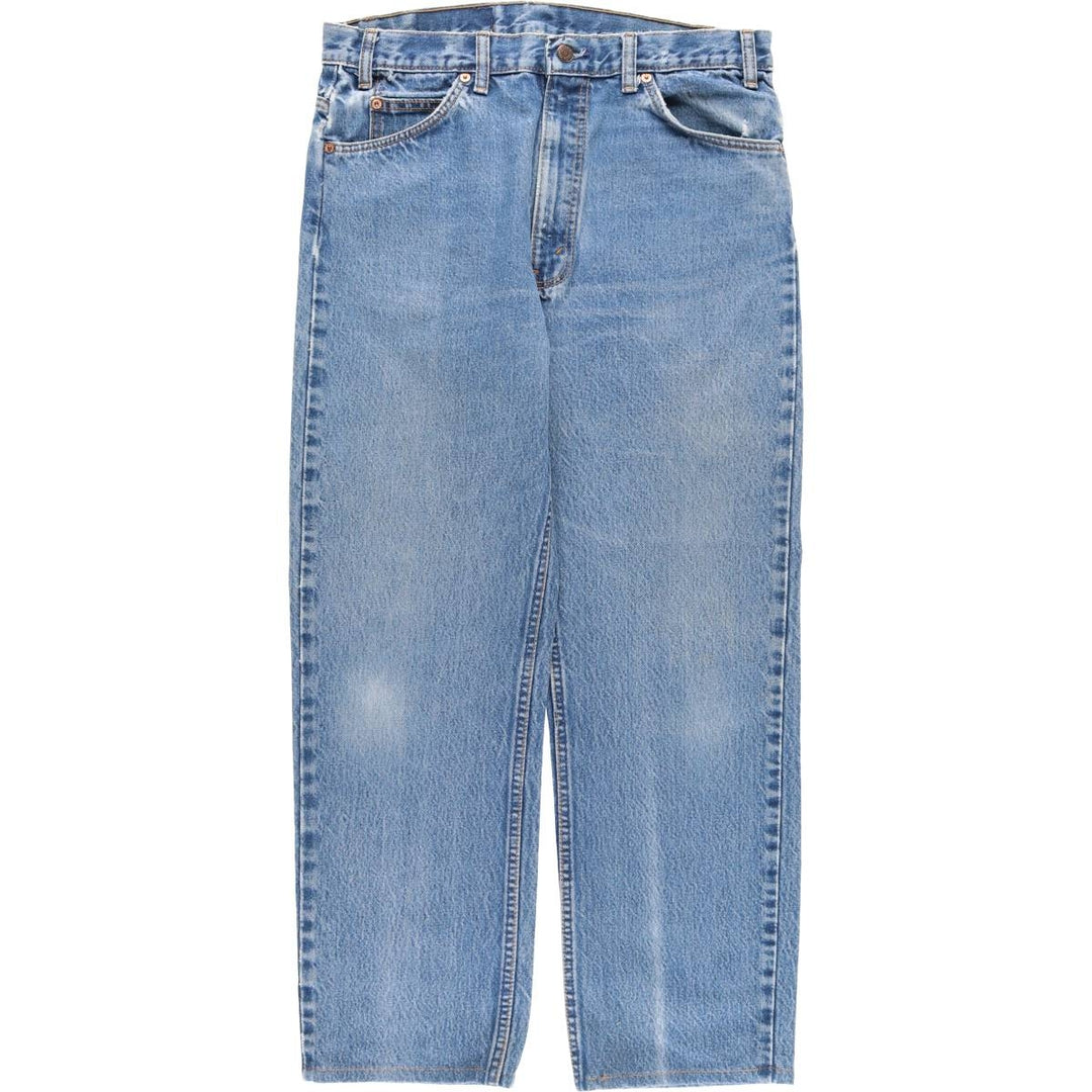 Vintage Levi's 505 Orange Tab Tapered Denim Pants, Men's Size 34 unclear blue type Vintage Second Hand