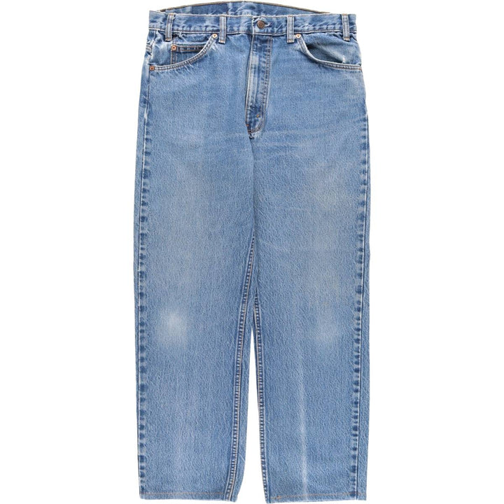 Vintage Levi's 505 Orange Tab Tapered Denim Pants, Men's Size 34 unclear blue type Vintage Second Hand