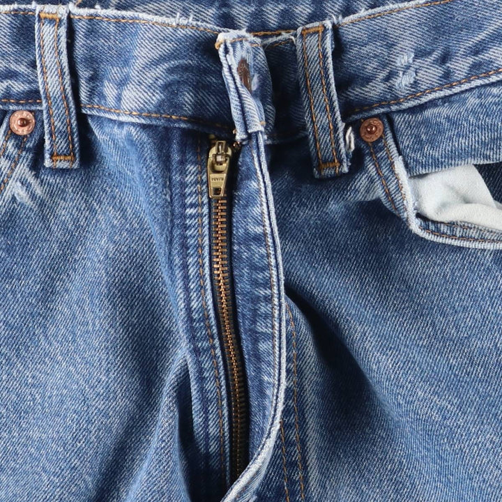 Vintage Levi's 505 Orange Tab Tapered Denim Pants, Men's Size 34 unclear blue type Vintage Second Hand