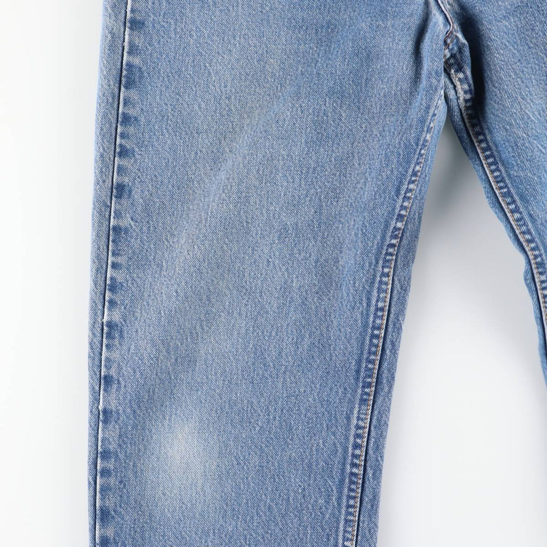 Vintage Levi's 505 Orange Tab Tapered Denim Pants, Men's Size 34 unclear blue type Vintage Second Hand