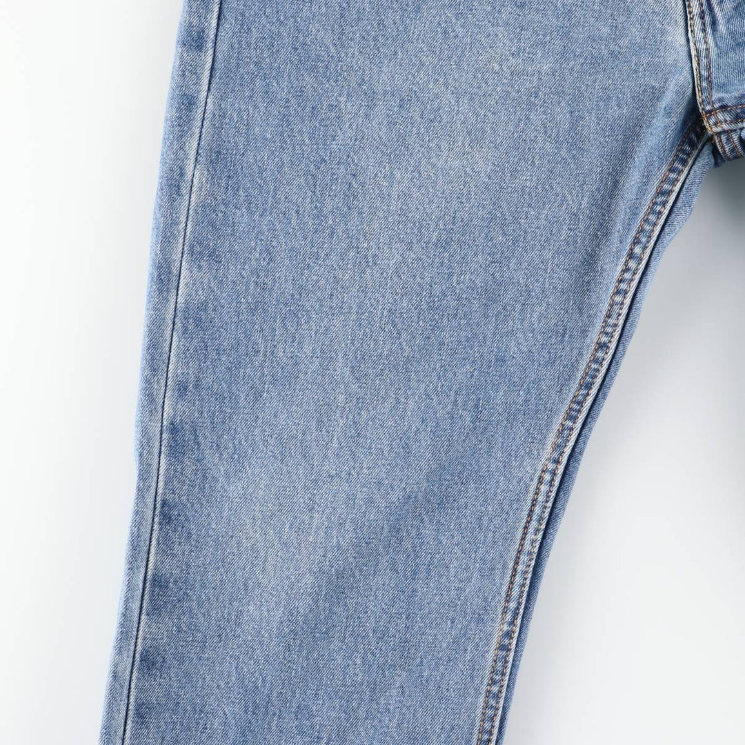 Levi's 505 tapered denim pants for men, size w37 cotton blue type Vintage Second Hand