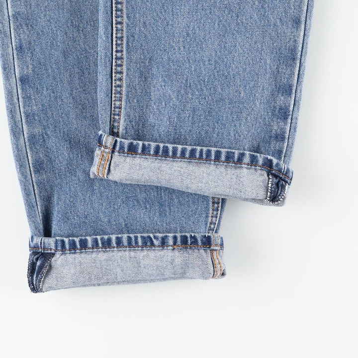 Levi's 505 tapered denim pants for men, size w37 cotton blue type Vintage Second Hand