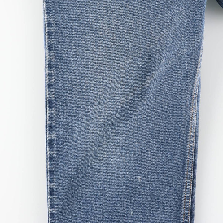 Levi's 505 REGULAR FIT tapered denim pants for men, size w36 cotton blue type Vintage Second Hand