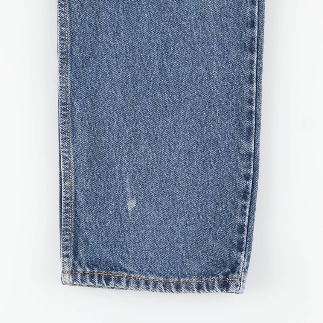 Levi's 505 REGULAR FIT tapered denim pants for men, size w36 cotton blue type Vintage Second Hand