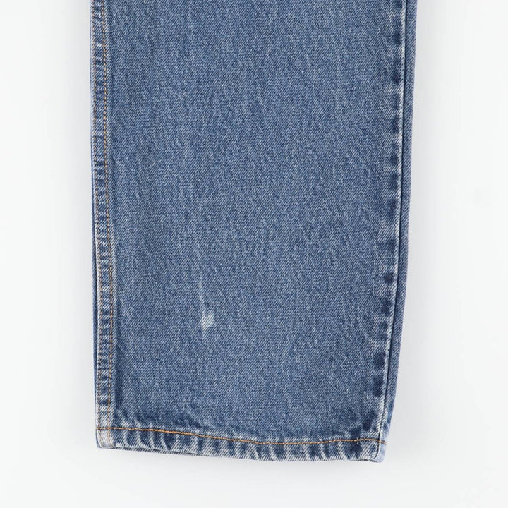 Levi's 505 REGULAR FIT tapered denim pants for men, size w36 cotton blue type Vintage Second Hand