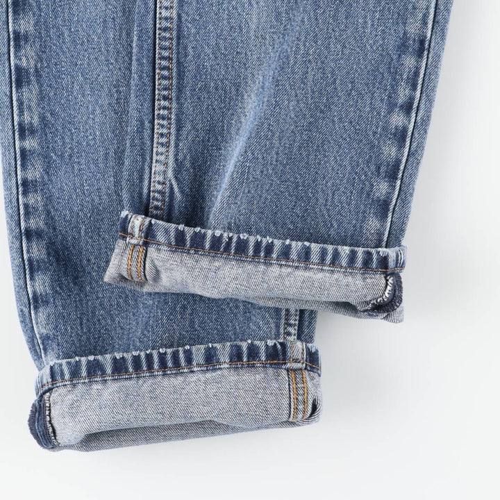 Levi's 505 tapered denim pants for men, equivalent to w32 cotton blue type Vintage Second Hand