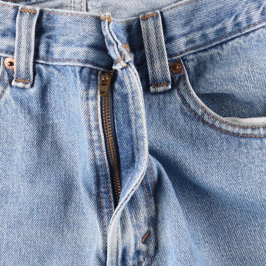 Levi's 505 REGULAR FIT tapered denim pants for men, size w32 cotton blue type Vintage Second Hand