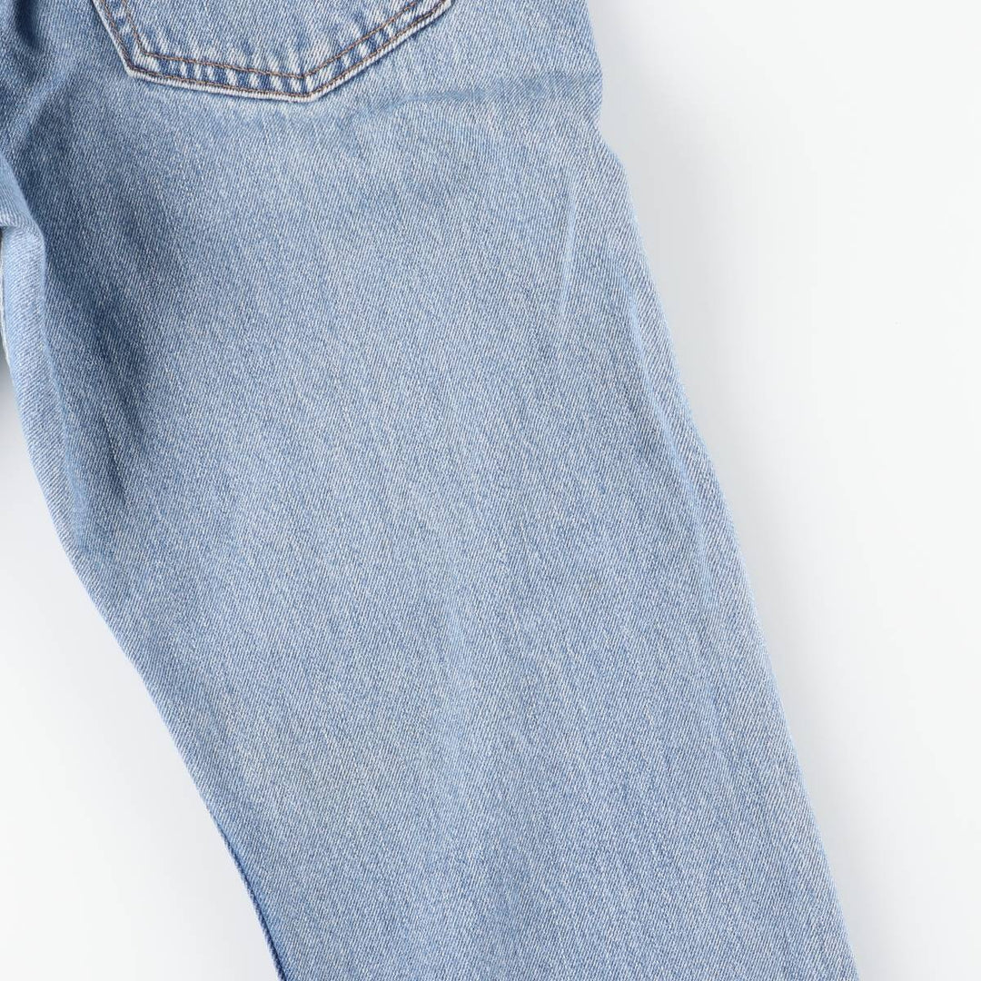 Levi's 505 REGULAR FIT tapered denim pants for men, size w32 cotton blue type Vintage Second Hand