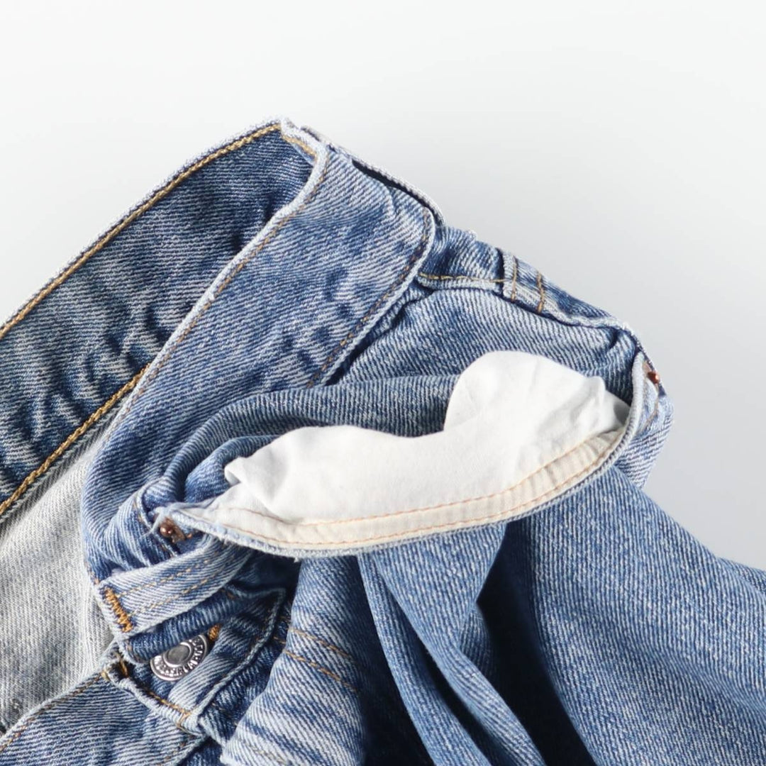 Levi's 505 REGULAR FIT tapered denim pants for men, size w36 cotton blue type Vintage Second Hand