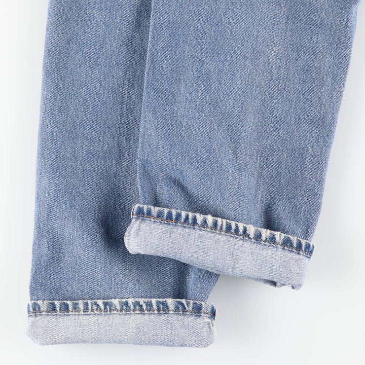 Levi's 505 REGULAR FIT tapered denim pants for men, size w36 cotton blue type Vintage Second Hand