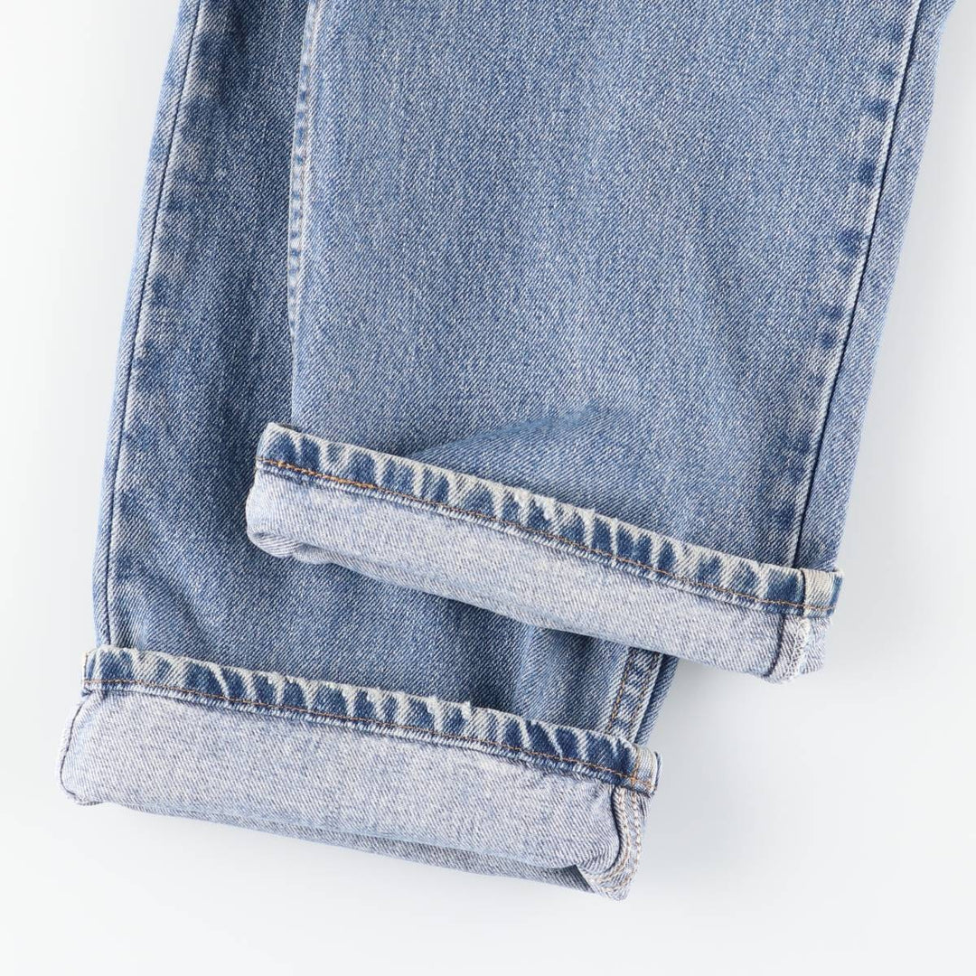 Levi's 505 REGULAR FIT tapered denim pants for men, size w36 cotton blue type Vintage Second Hand