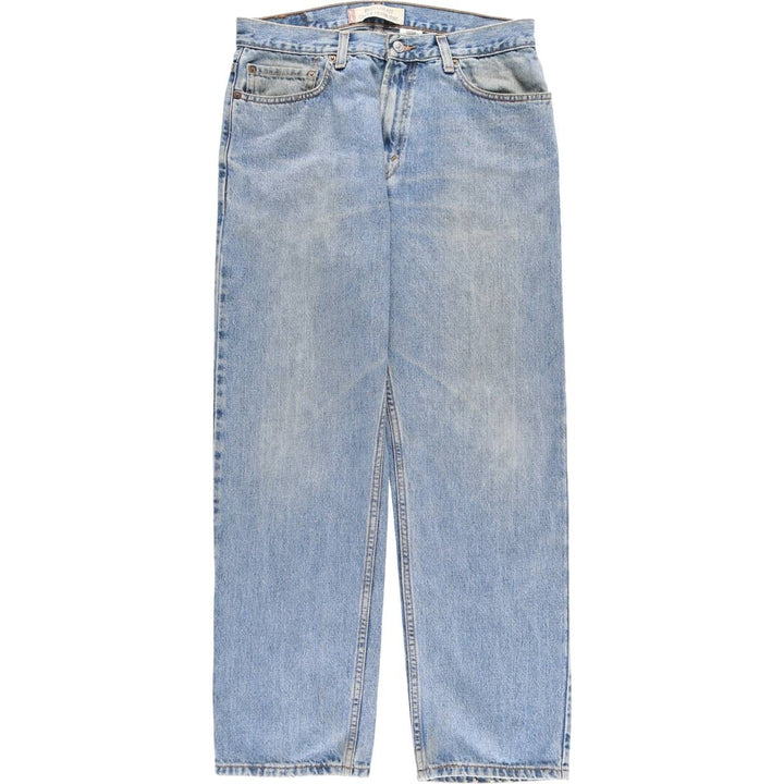 Levi's 505 REGULAR FIT tapered denim pants for men, size w33 cotton blue type Vintage Second Hand