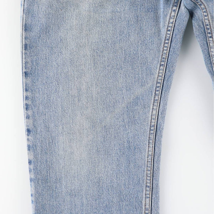 Levi's 505 REGULAR FIT tapered denim pants for men, size w33 cotton blue type Vintage Second Hand
