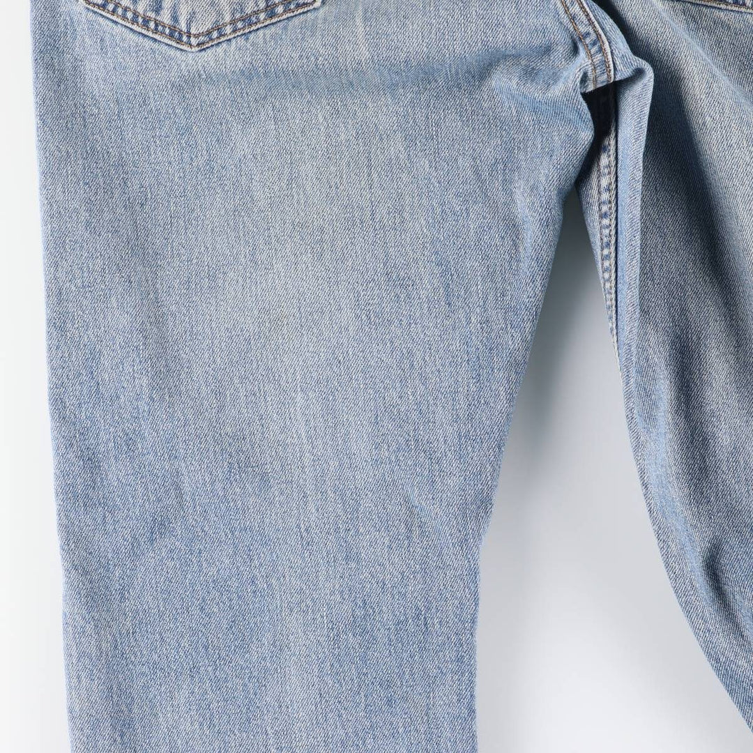Levi's 505 REGULAR FIT tapered denim pants for men, size w33 cotton blue type Vintage Second Hand