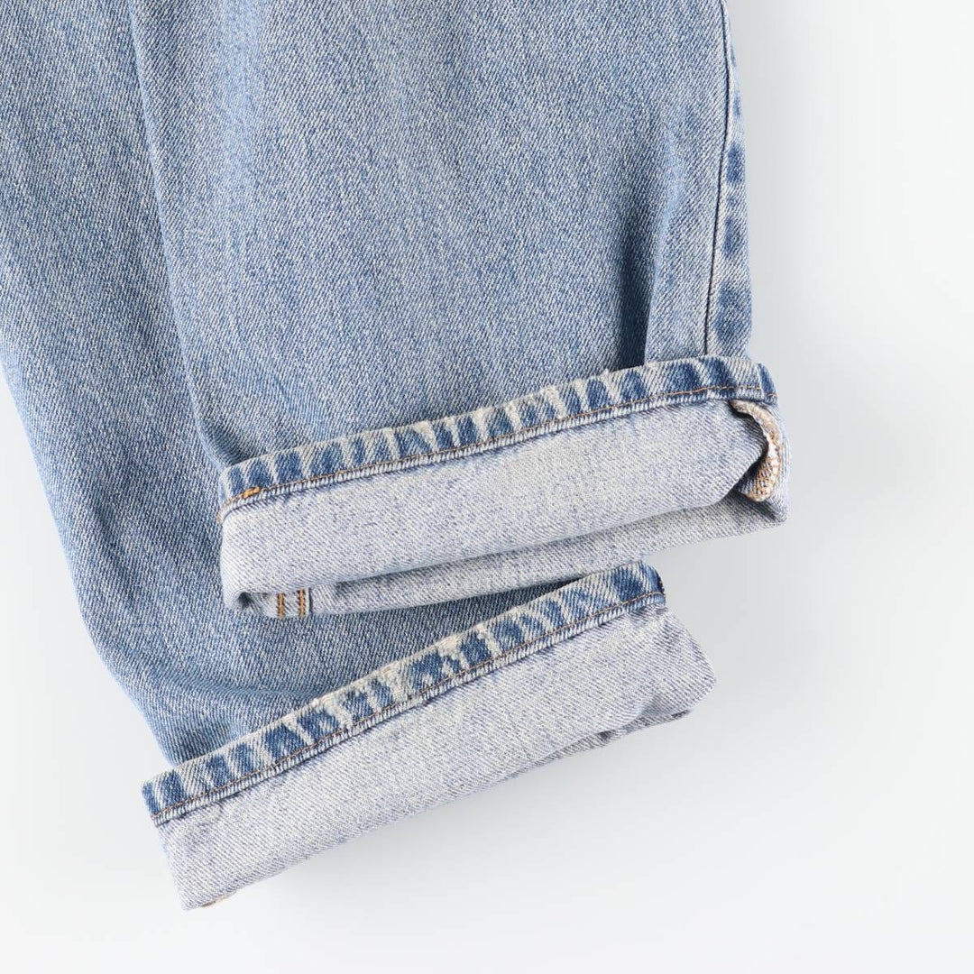 Levi's 505 REGULAR FIT tapered denim pants for men, size w33 cotton blue type Vintage Second Hand