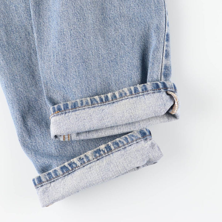 Levi's 505 REGULAR FIT tapered denim pants for men, size w33 cotton blue type Vintage Second Hand