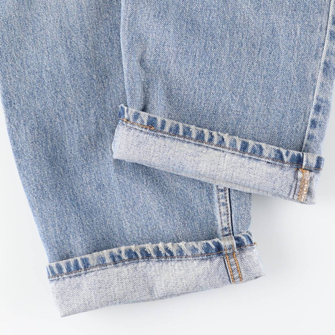 Levi's 505 REGULAR FIT tapered denim pants for men, size w33 cotton blue type Vintage Second Hand