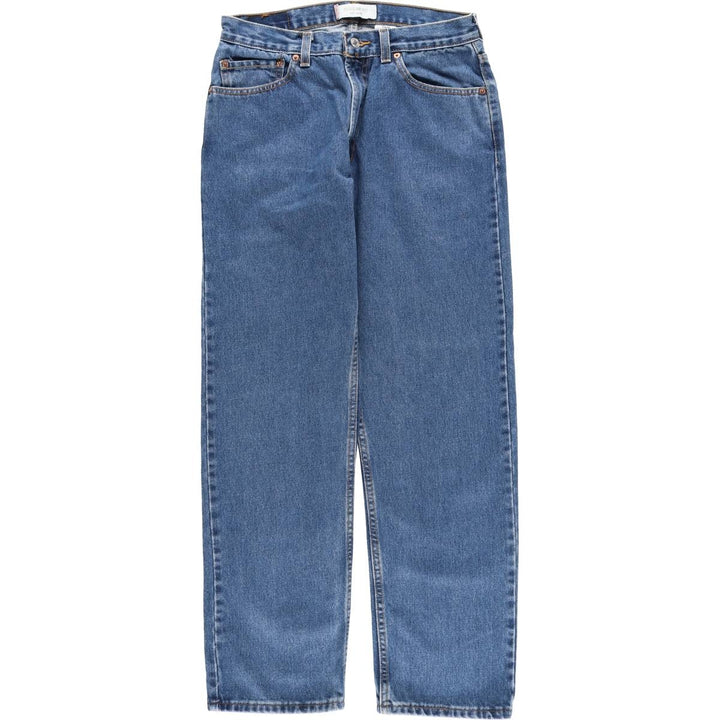 Levi's 505 REGULAR FIT tapered denim pants for men, size w32 cotton blue type Vintage Second Hand