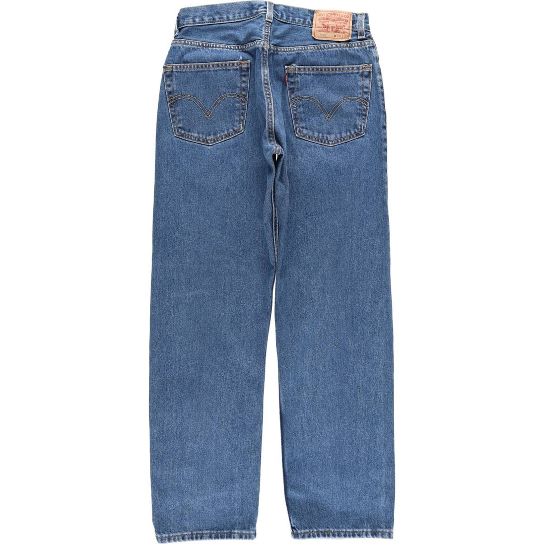 Levi's 505 REGULAR FIT tapered denim pants for men, size w32 cotton blue type Vintage Second Hand