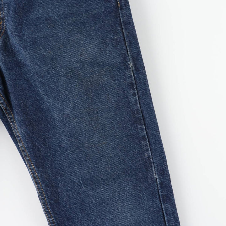Levi's 505 tapered denim pants for men, size W34 cotton blue type Vintage Second Hand
