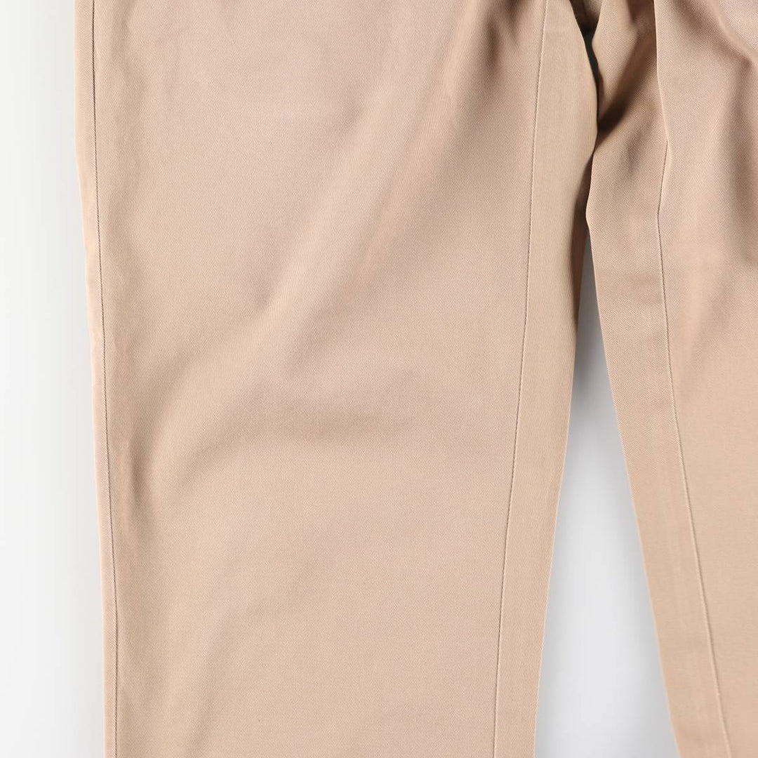 Ralph Lauren POLO by Ralph Lauren SMITH PANT chino pants, men's size W34 cotton beige type brown Vintage Second Hand