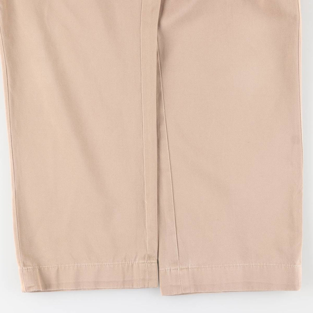 Ralph Lauren POLO by Ralph Lauren SMITH PANT chino pants, men's size W34 cotton beige type brown Vintage Second Hand