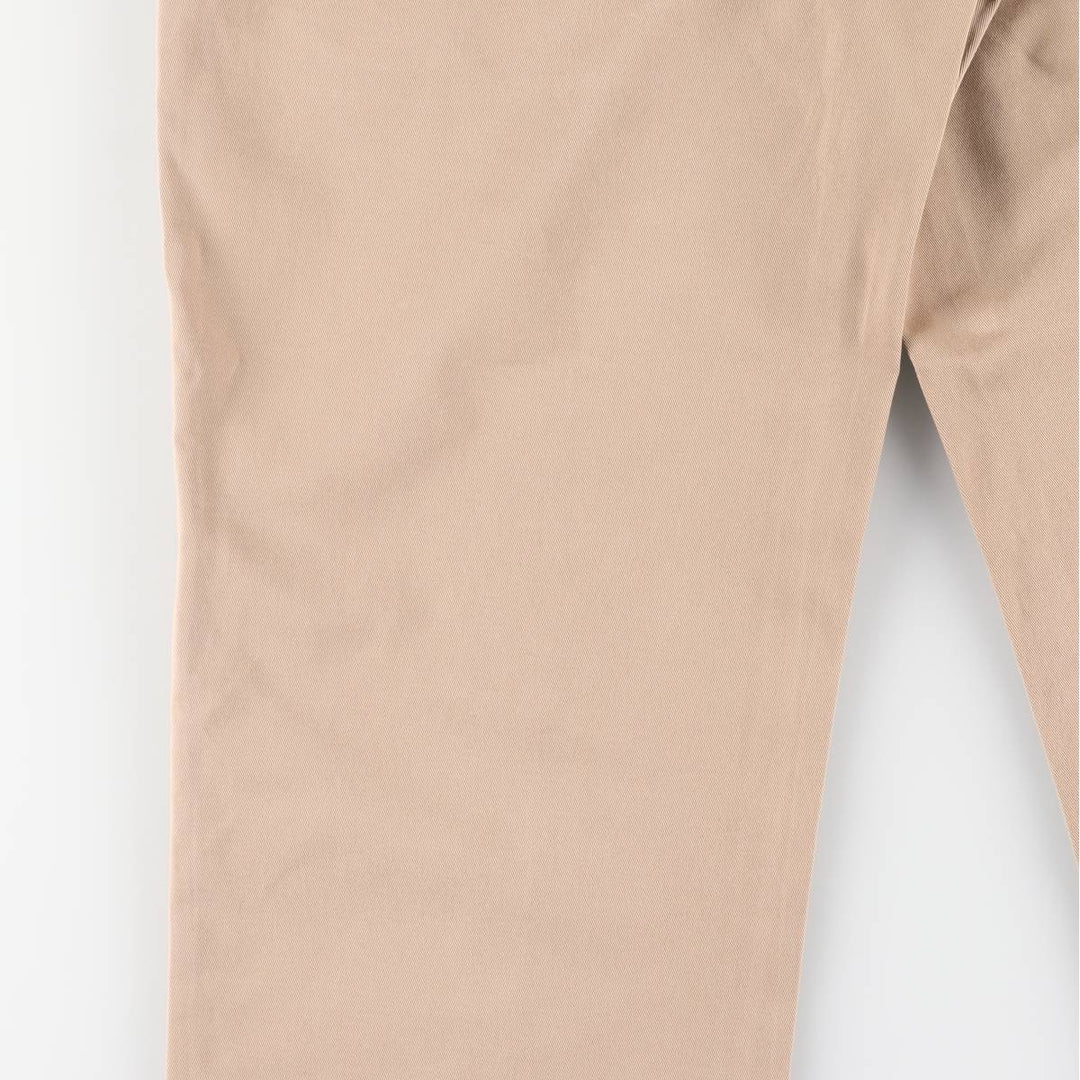 Ralph Lauren POLO by Ralph Lauren SMITH PANT chino pants, men's size W34 cotton beige type brown Vintage Second Hand