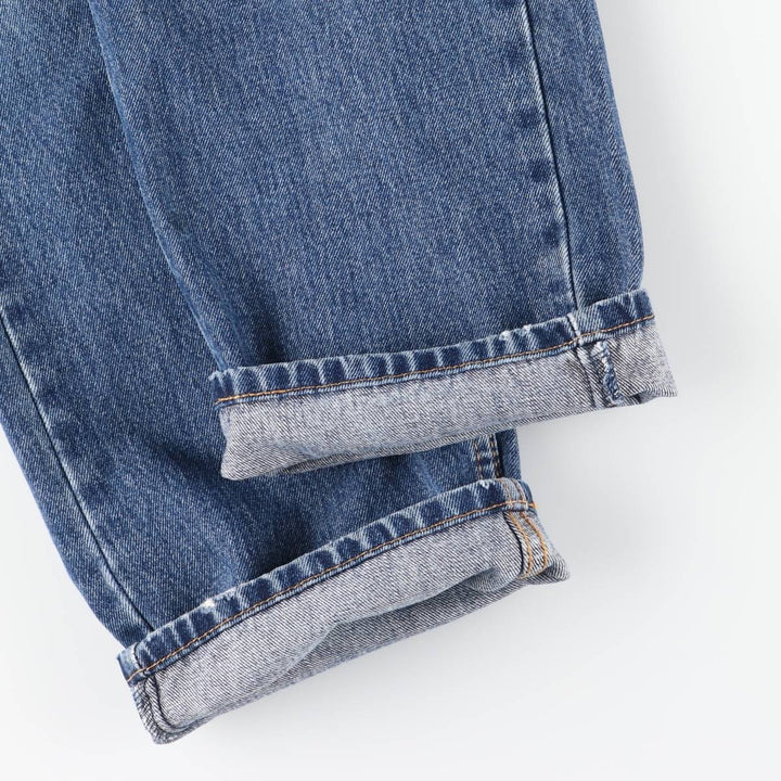 Levi's 505 tapered denim pants for men, size w36 cotton blue type Vintage Second Hand