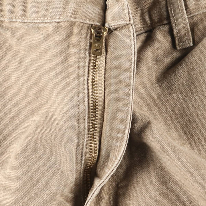Carhartt Original Dungaree Fit Duck Painter Pants, Men's, W36 equivalent cotton Beige type Vintage Second Hand
