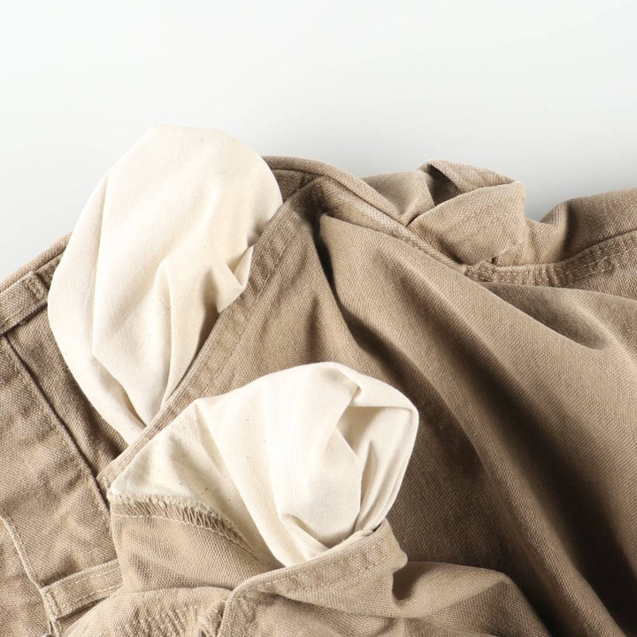 Carhartt Original Dungaree Fit Duck Painter Pants, Men's, W36 equivalent cotton Beige type Vintage Second Hand