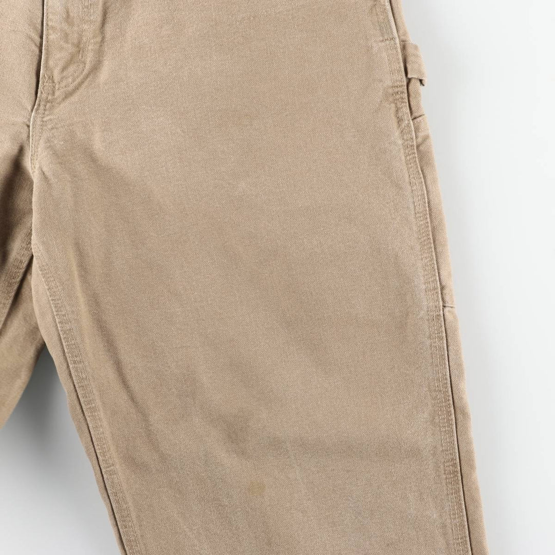 Carhartt Original Dungaree Fit Duck Painter Pants, Men's, W36 equivalent cotton Beige type Vintage Second Hand