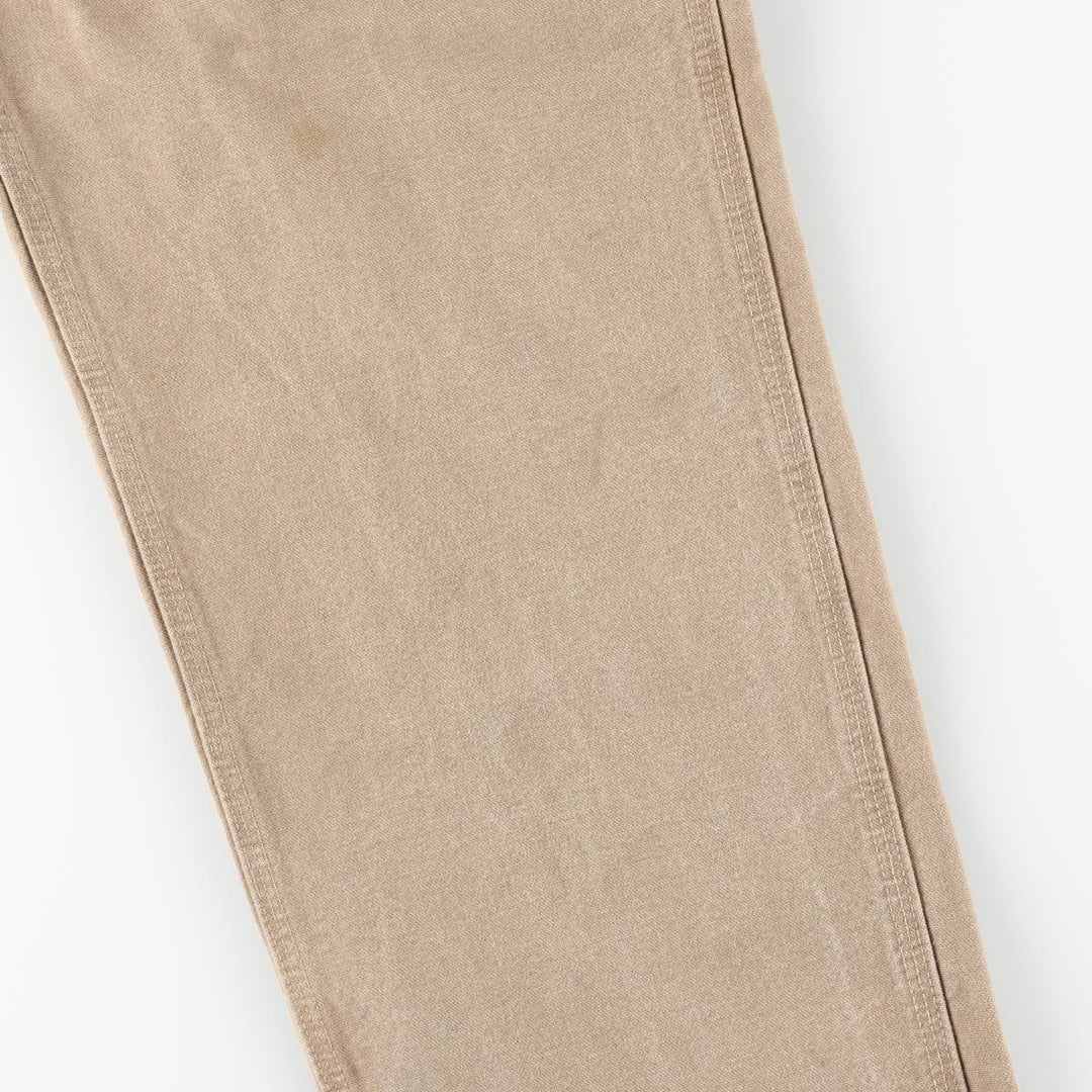 Carhartt Original Dungaree Fit Duck Painter Pants, Men's, W36 equivalent cotton Beige type Vintage Second Hand